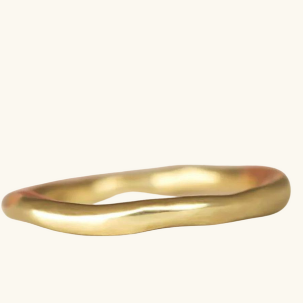 Asymmetric Gold Ring | Gaia