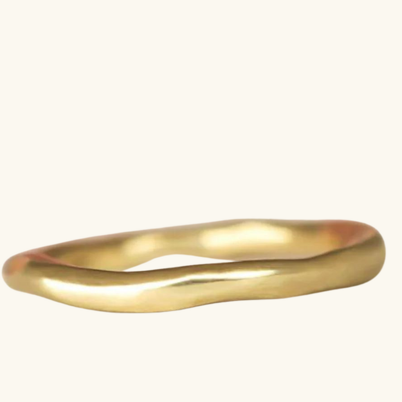 Asymmetric Gold Ring | Gaia