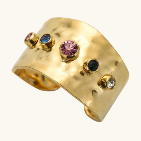 Gold Rainbow Ring | Jacqueline