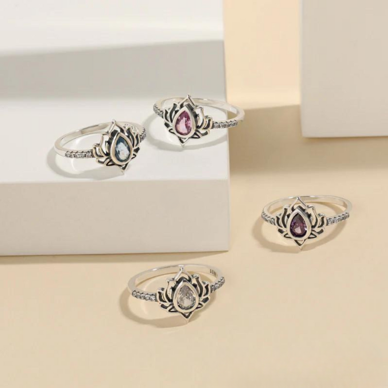 Lotus Silver Ring | Karin