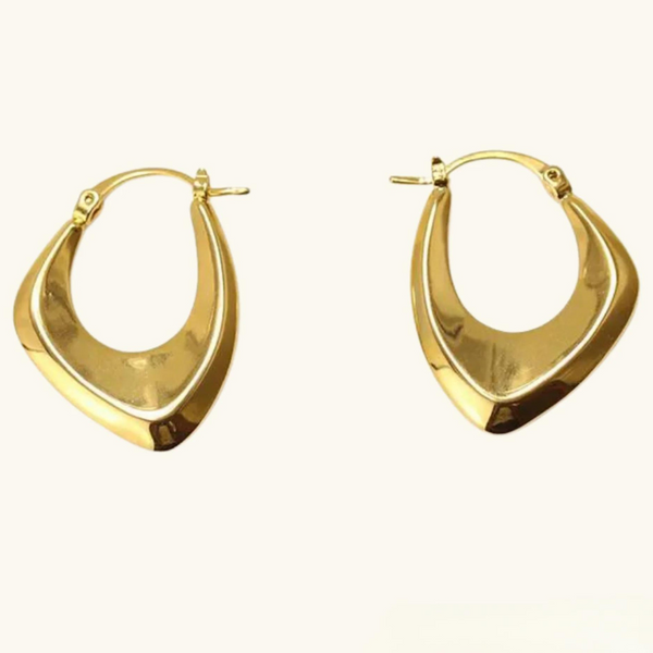 Gold Hoop Earrings | Sharon