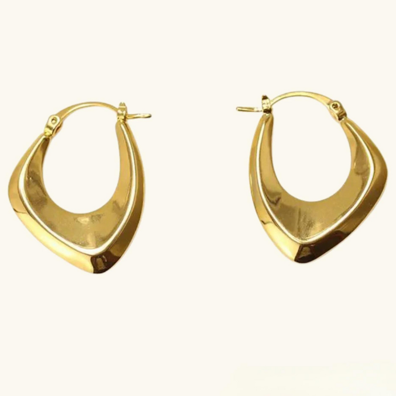 Gold Hoop Earrings | Sharon