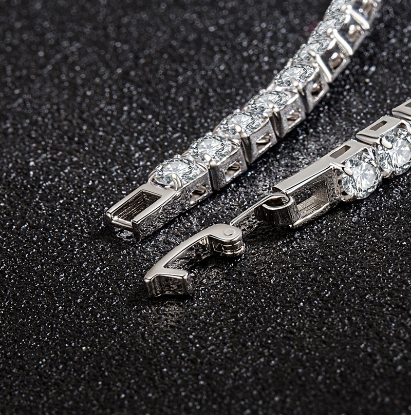 Tennis bracelet in silver | Achilles