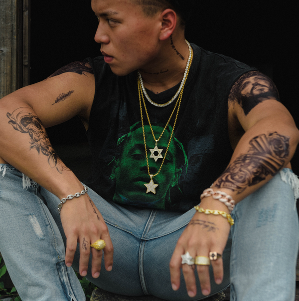 Gold Necklace | Star of David