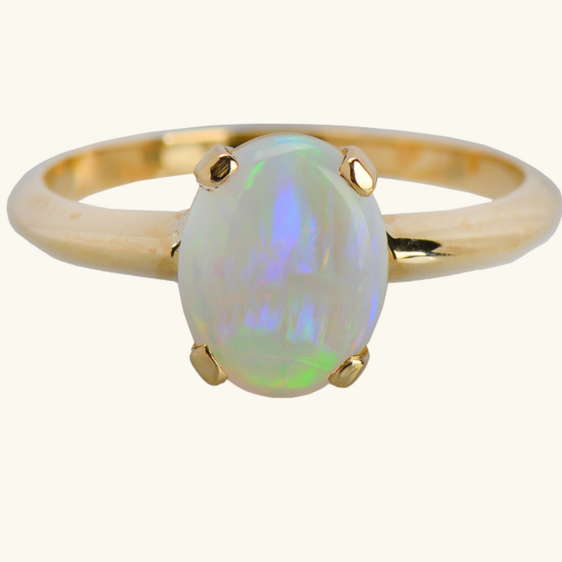 Opal Gold Ring | Amanda