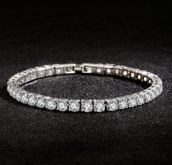 Tennis bracelet in silver | Achilles
