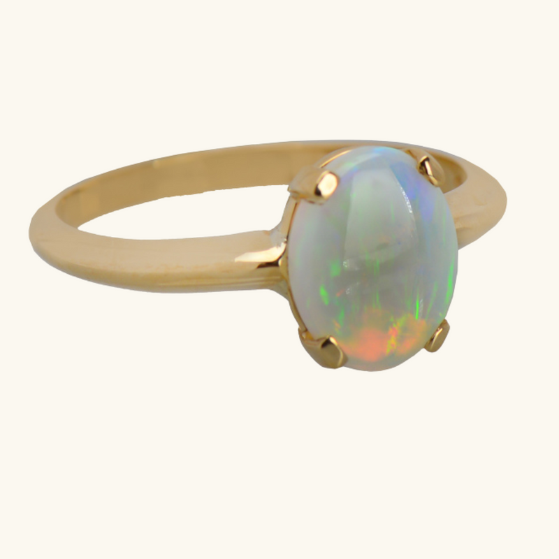 Opal Gold Ring | Amanda