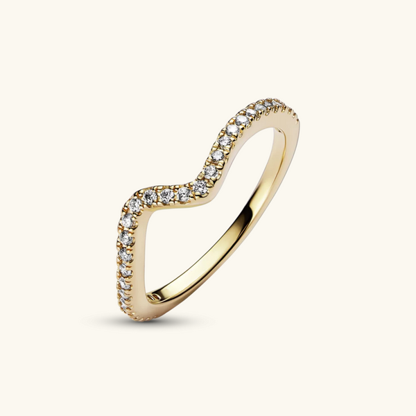 Waves Gold Ring | Chelsea