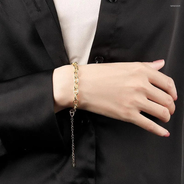 Gold Link Bracelet | Mary