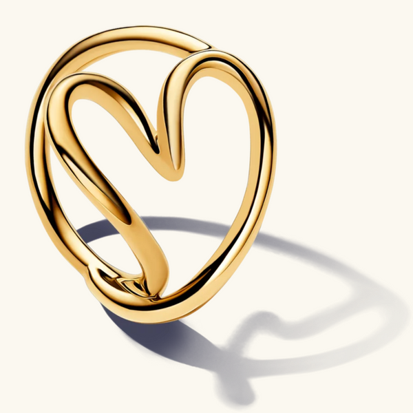 Gold Heart Ring | Eden