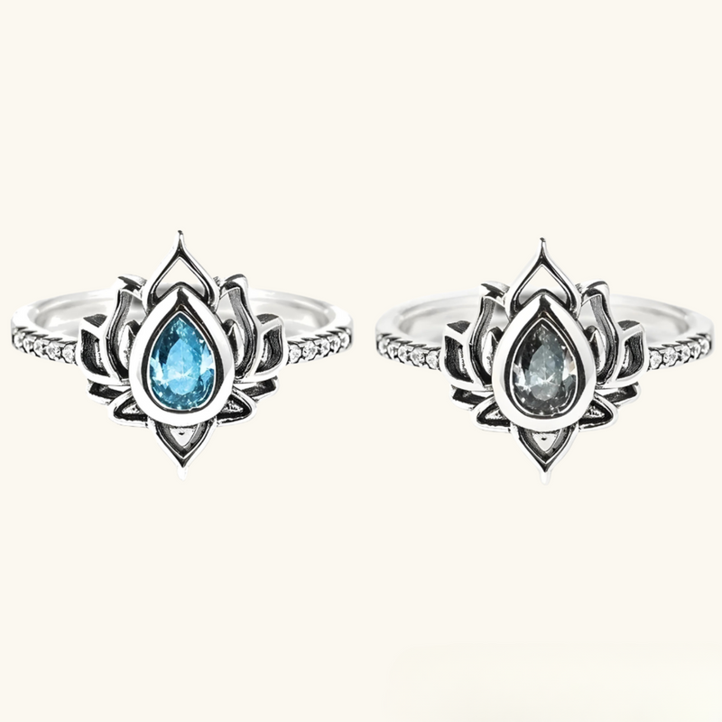 Lotus Silver Ring | Karin