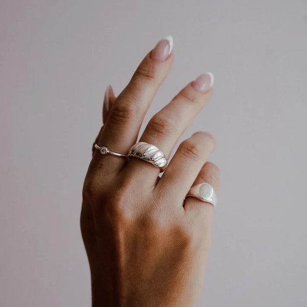 Silver ring | Shell