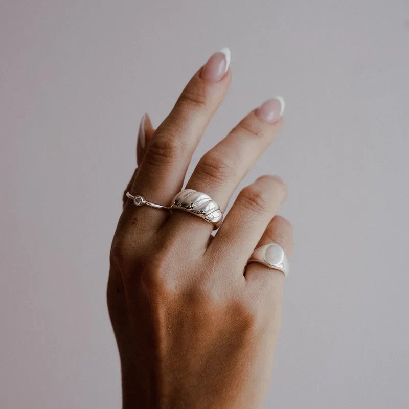 Silver ring | Shell