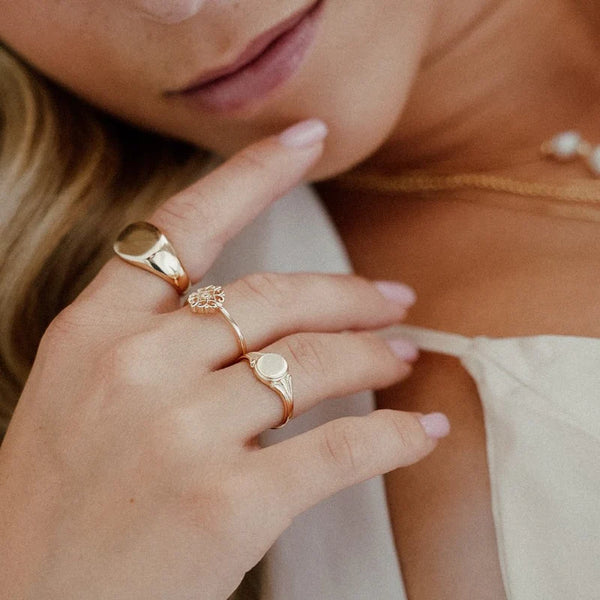 Gold Signet Ring | Sophia