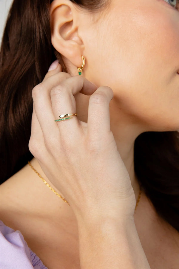 Gold diamond ring | Megan