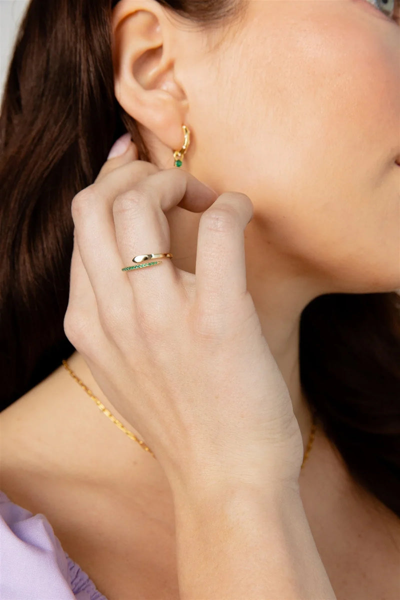 Gold diamond ring | Megan