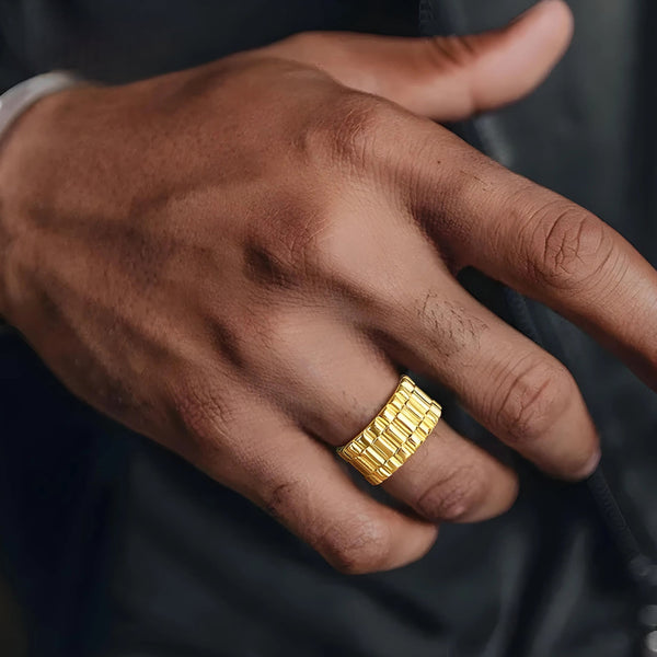 Gold Watch Ring | Rustyn