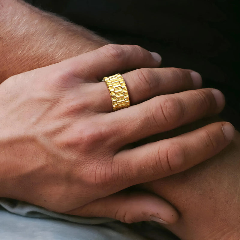 Gold Watch Ring | Rustyn