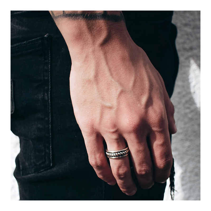 Silver Infinity Ring