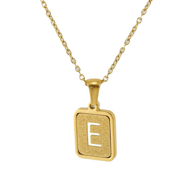 Gold letter necklace | Willow