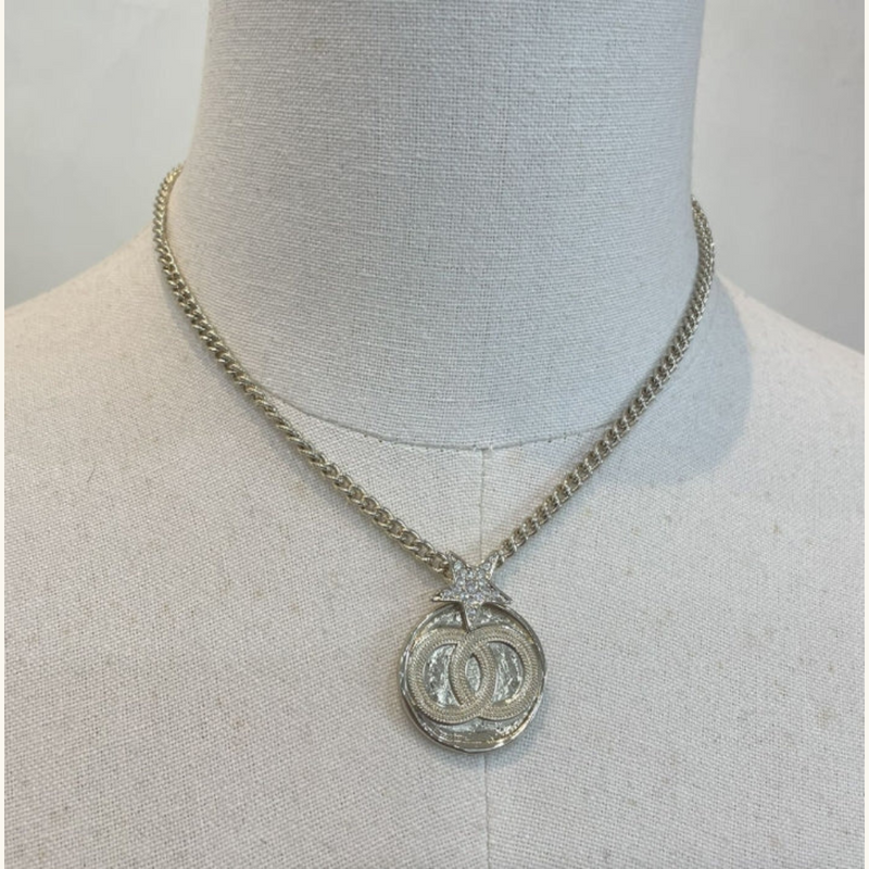 Silver Coin Necklace | Zoe