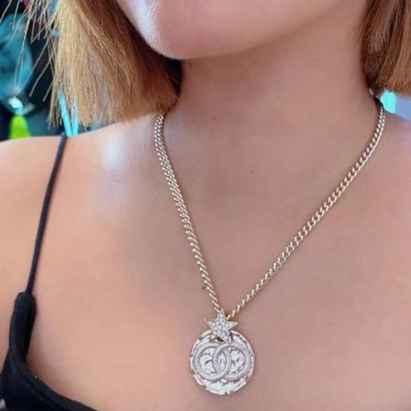 Silver Coin Necklace | Zoe