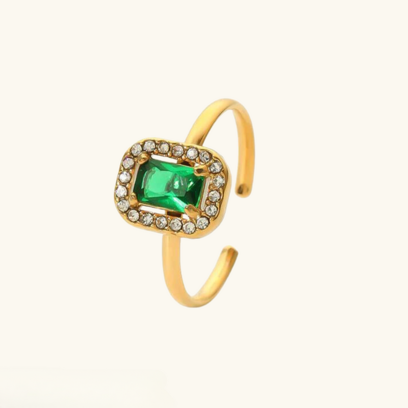 Emerald Gold Ring | Taylor