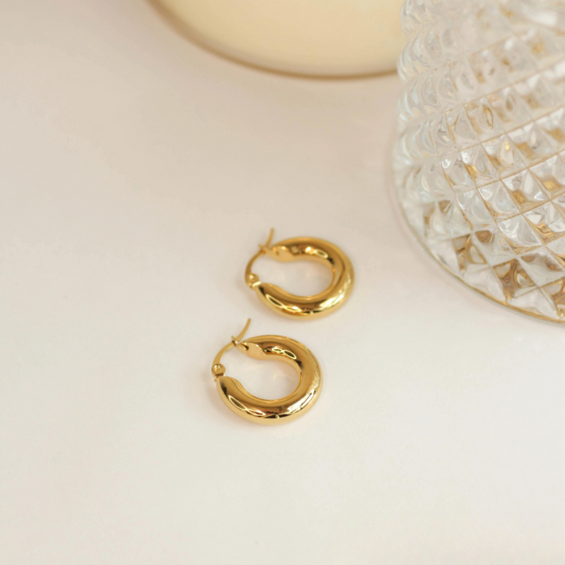 Gold Hoop Earrings | Sheryl