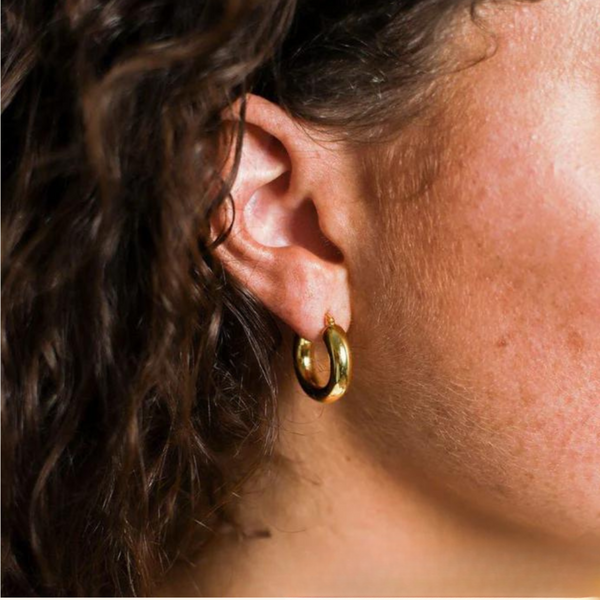 Gold Hoop Earrings | Sheryl