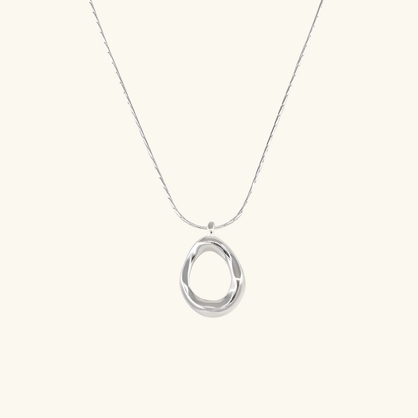 Silver Necklace Pendant | Chloe