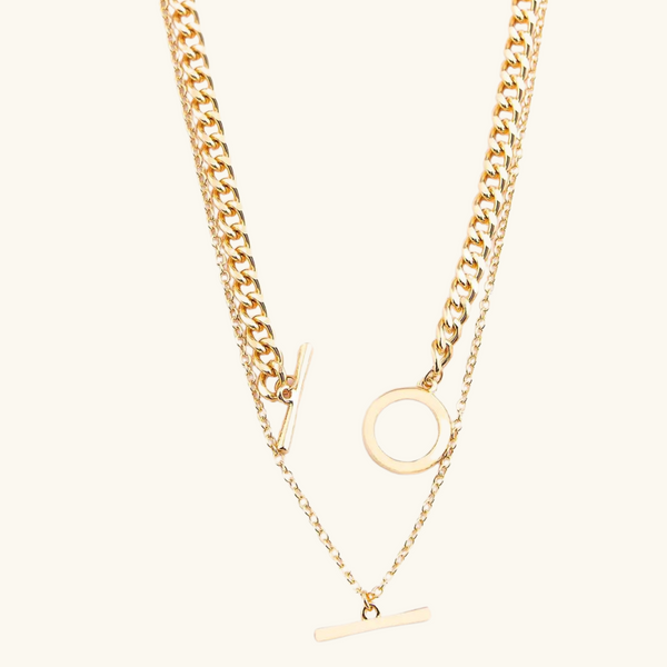 Gold Necklace | Stephanie