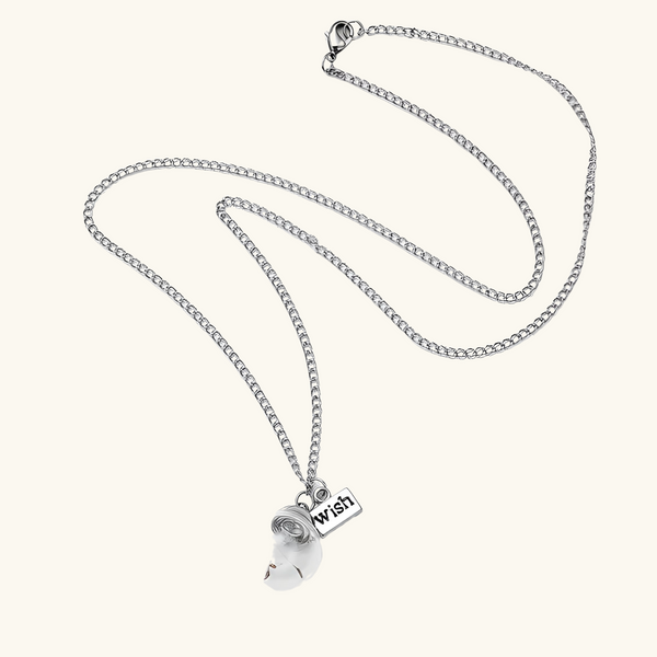 Silver Crystal Pendant Necklace | Alena