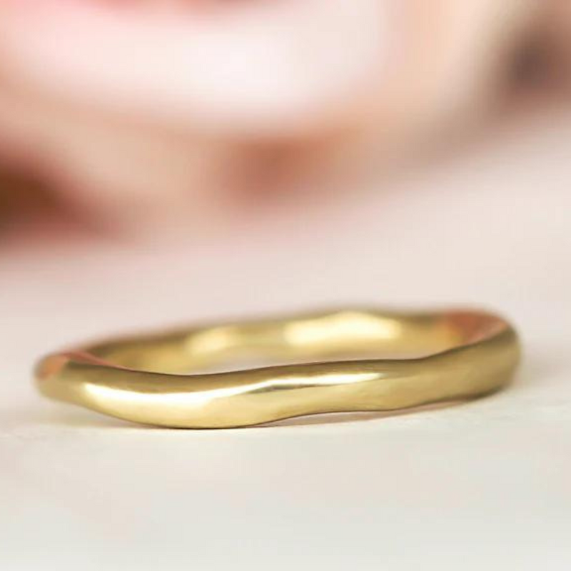 Asymmetric Gold Ring | Gaia