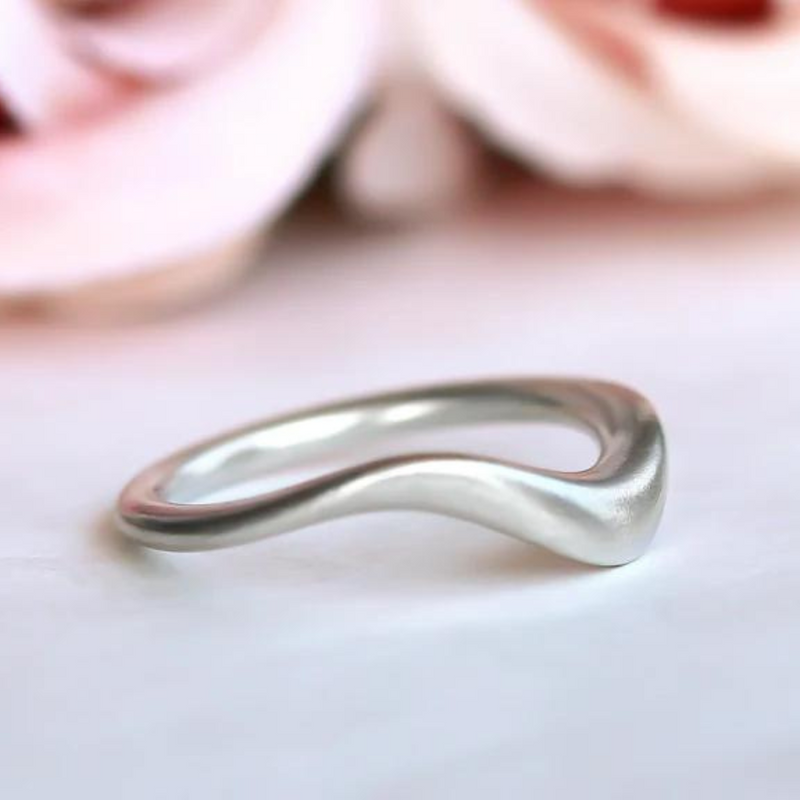 Asymmetric Silver Ring | Gaia