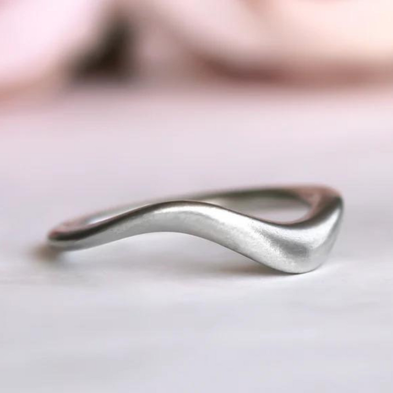 Asymmetric Silver Ring | Gaia