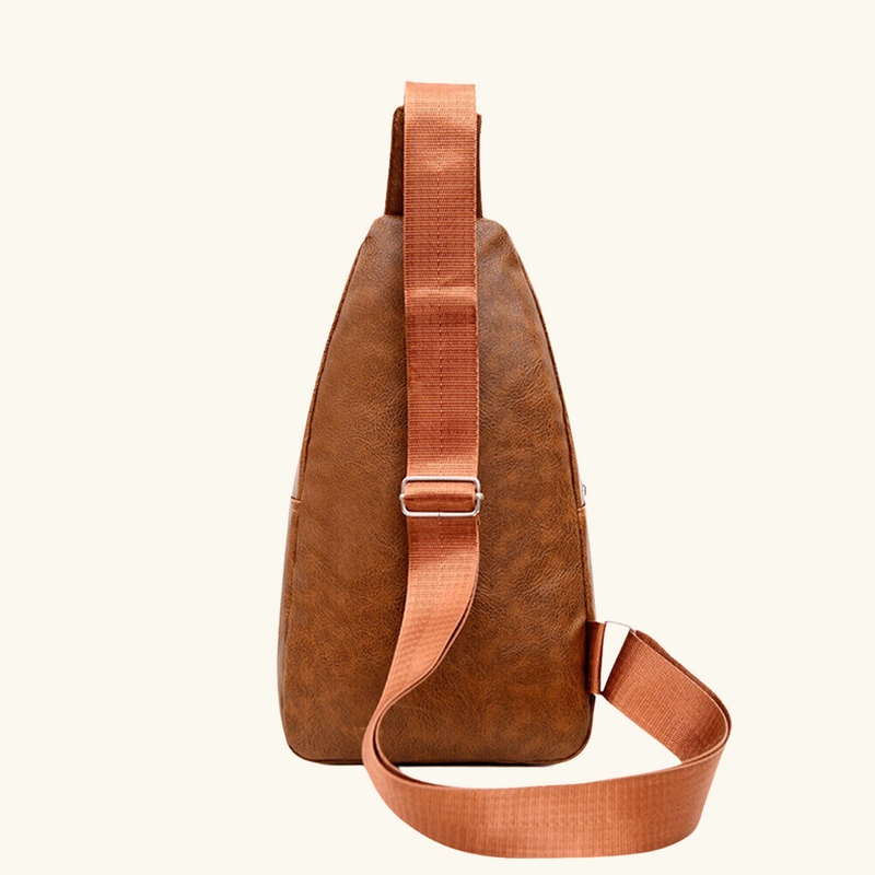 Leather crossbody bag | Scott