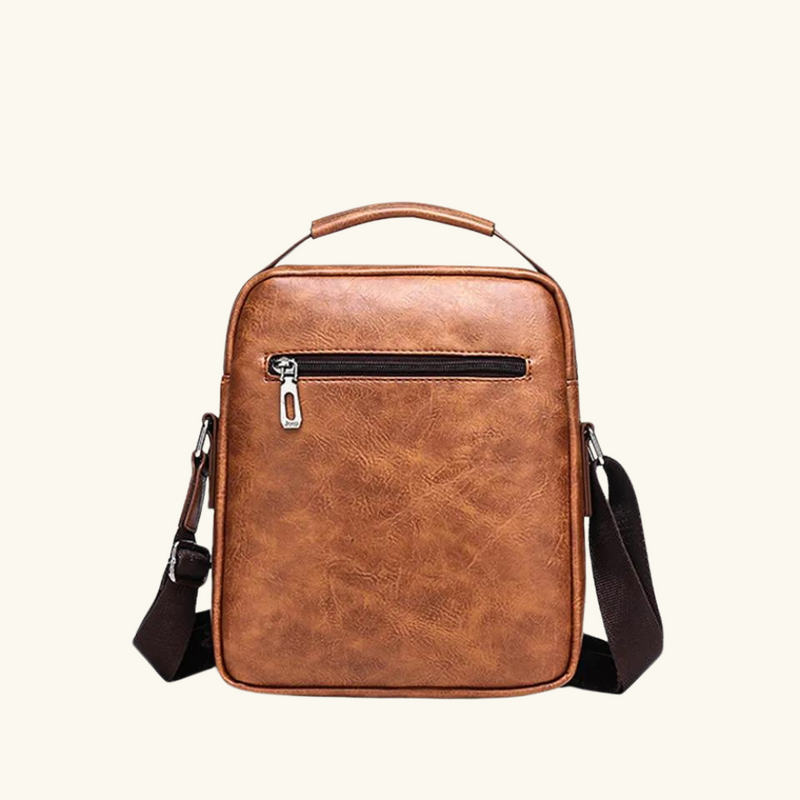 Leather side bag | William