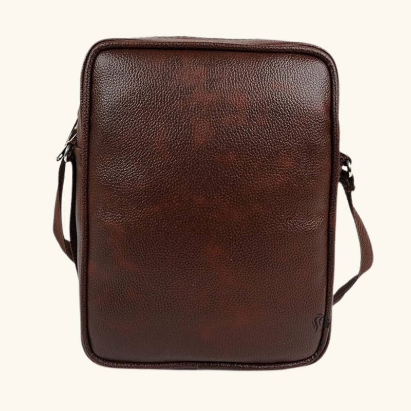 Leather side bag | William