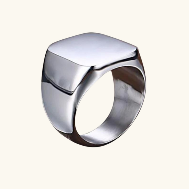 Silver signet ring | Raphael