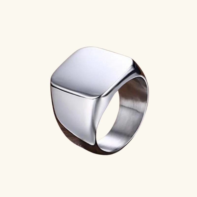 Silver signet ring | Raphael