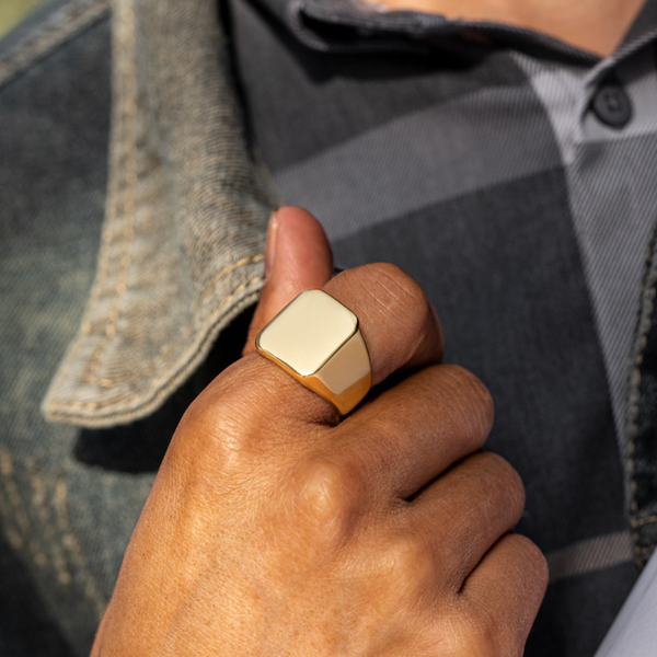 Gold Signet Ring | Rafael