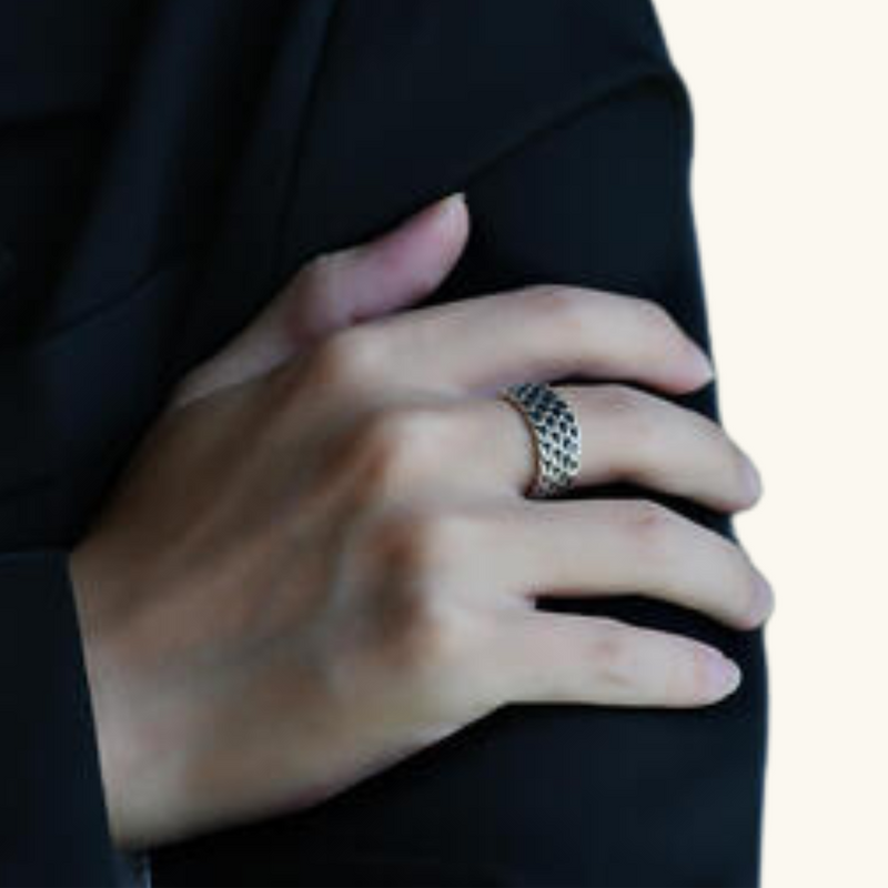 Silver ring | Dragon's tail