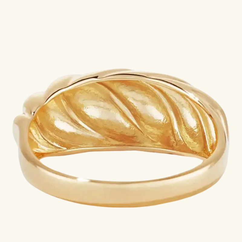 Spinning gold ring | shell