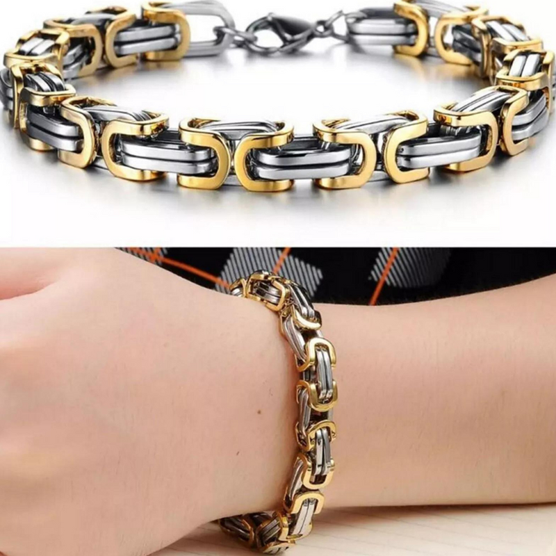 Silver link bracelet | Mark