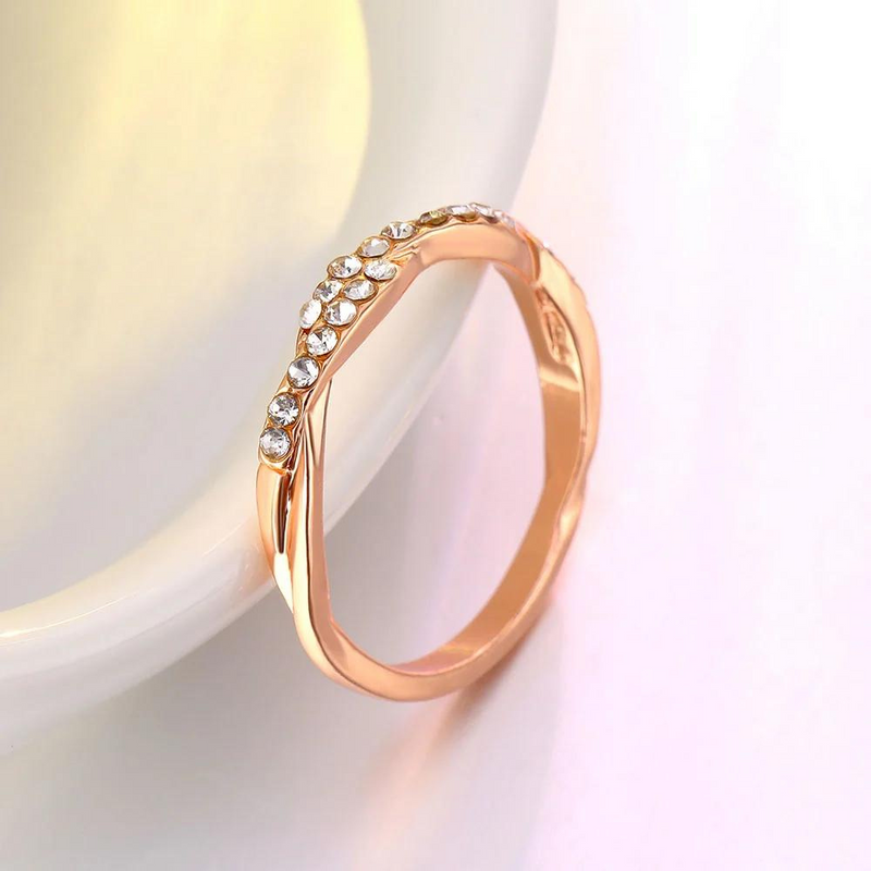 Maya Gold and Diamond Ring