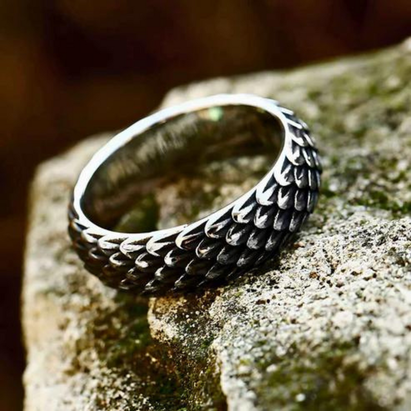Silver ring | Dragon's tail