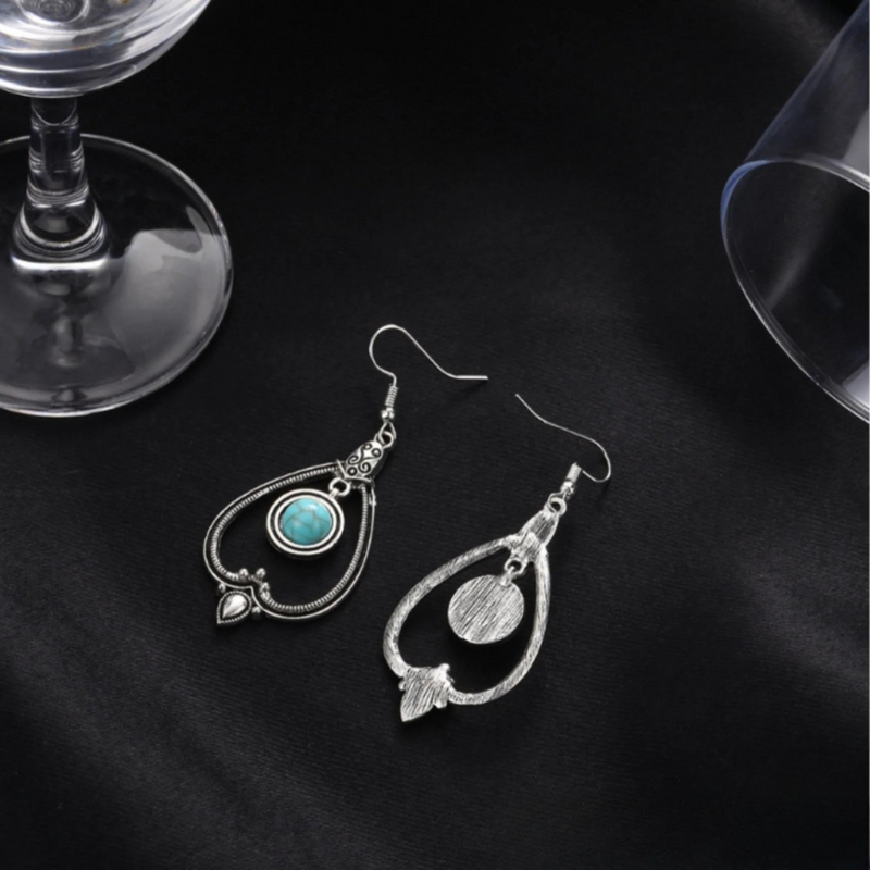 Silver Teardrop Earrings | Hannah