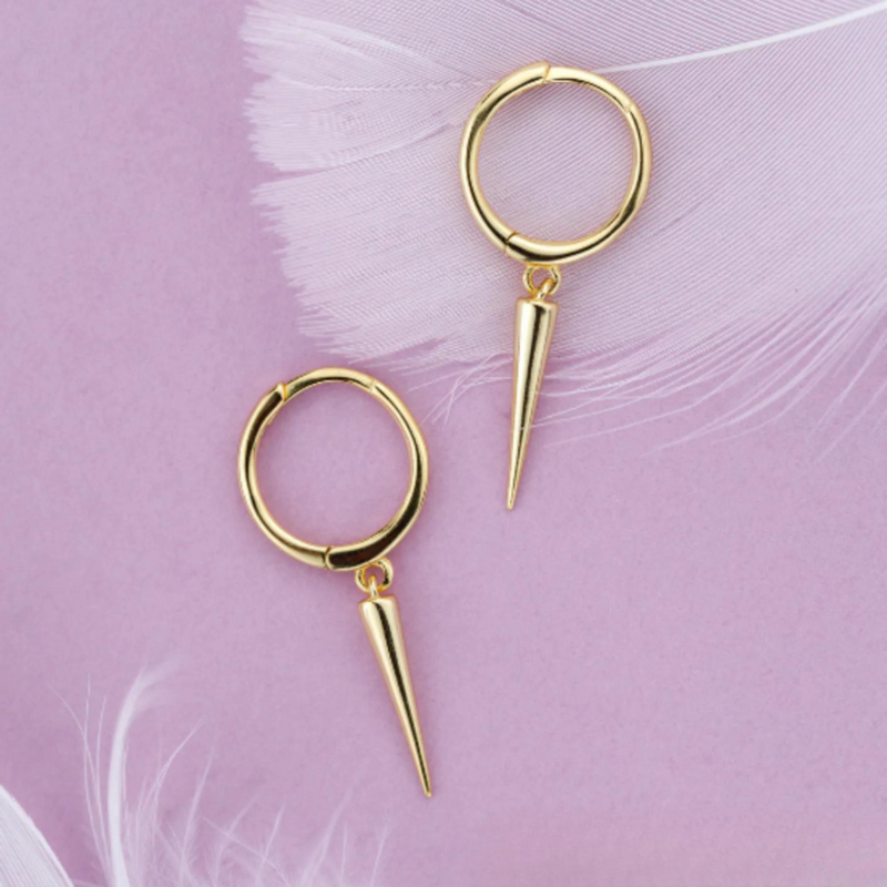Gold Drop Earrings | Autumn