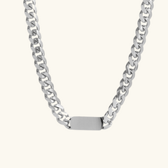 Silver link bracelet | Josh