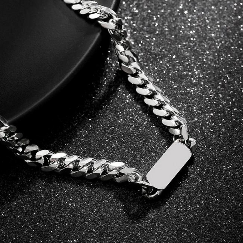 Silver link bracelet | Josh